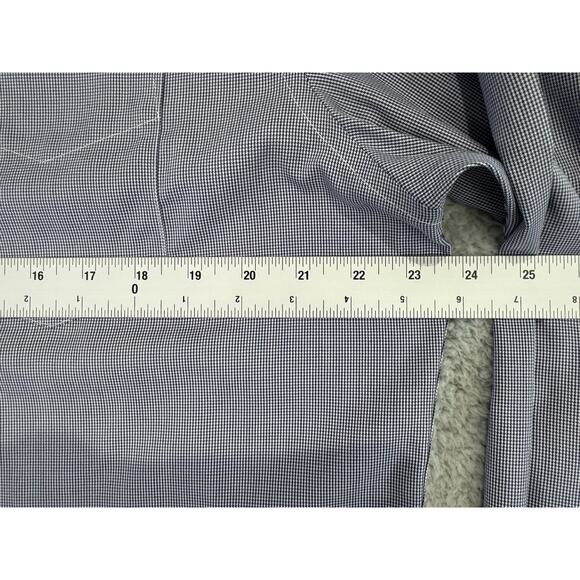 UNTUCKit Shirt Men's Xlarge Blue Check Two Ply Cotton Woven In Italy Casual - Picture 7 of 13